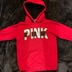 Pink hoodie